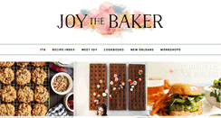 Desktop Screenshot of joythebaker.com